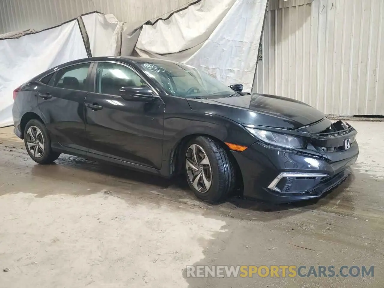 4 Photograph of a damaged car 19XFC2F61KE009793 HONDA CIVIC 2019