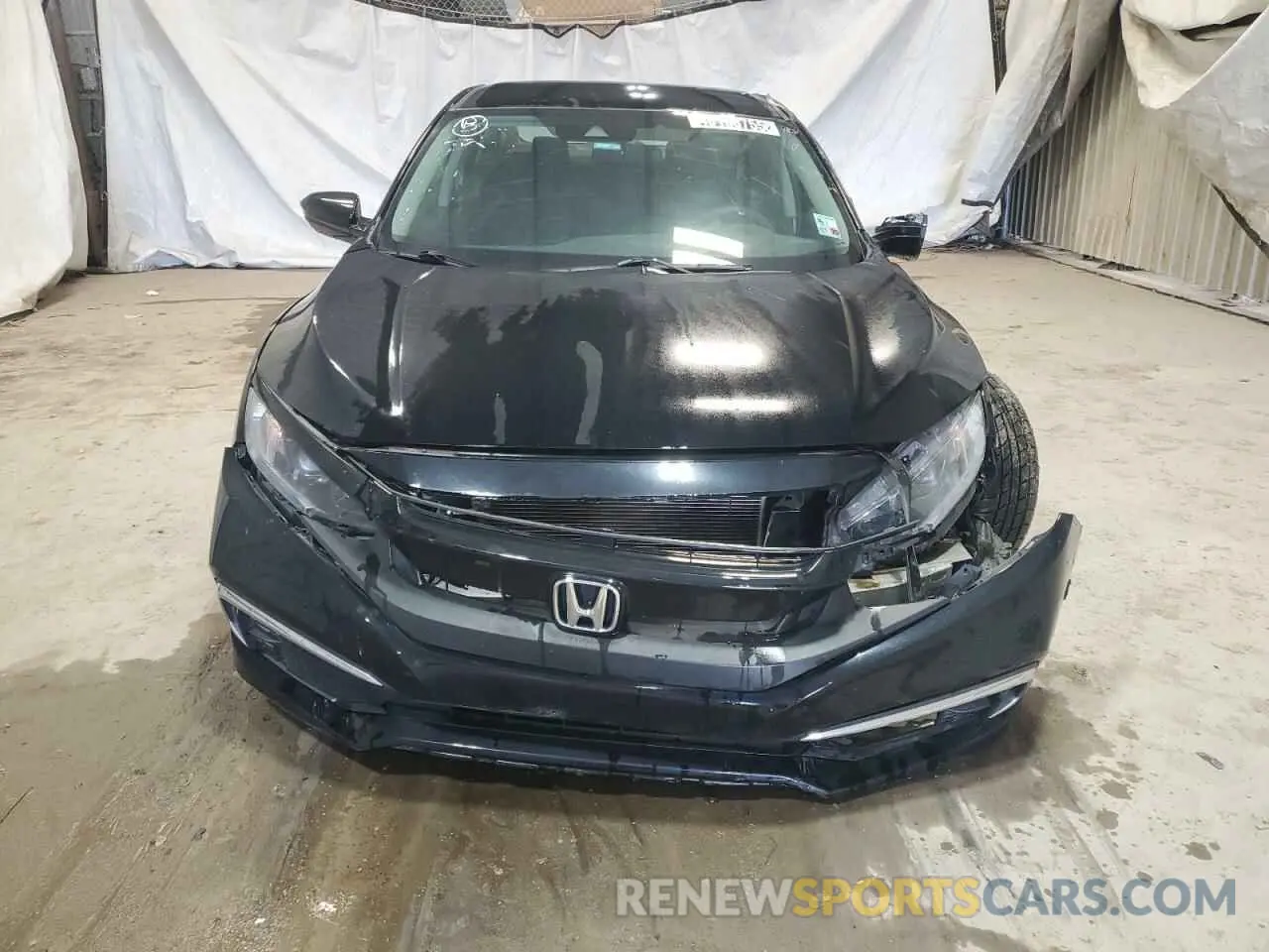 5 Photograph of a damaged car 19XFC2F61KE009793 HONDA CIVIC 2019