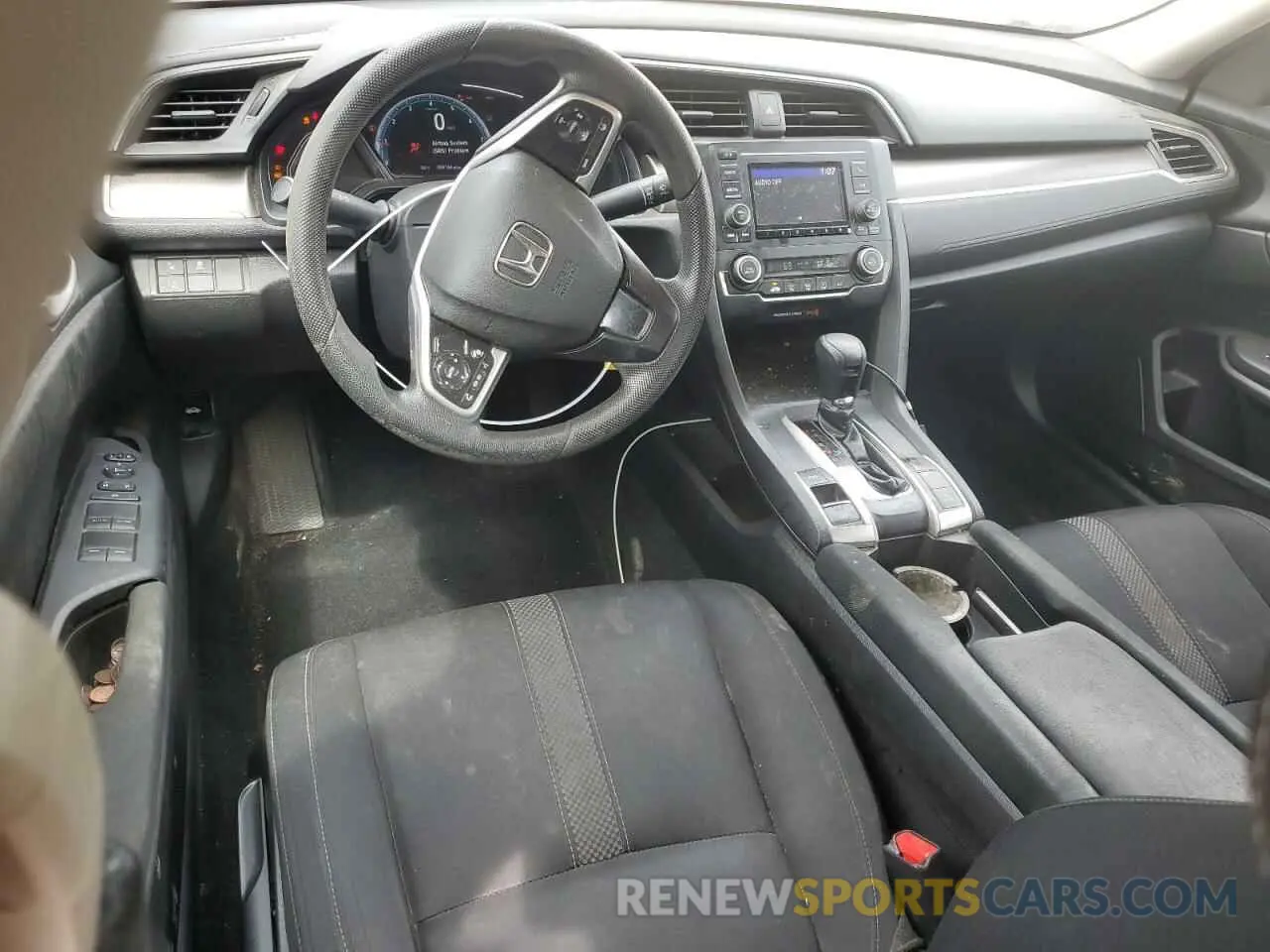 8 Photograph of a damaged car 19XFC2F61KE009793 HONDA CIVIC 2019