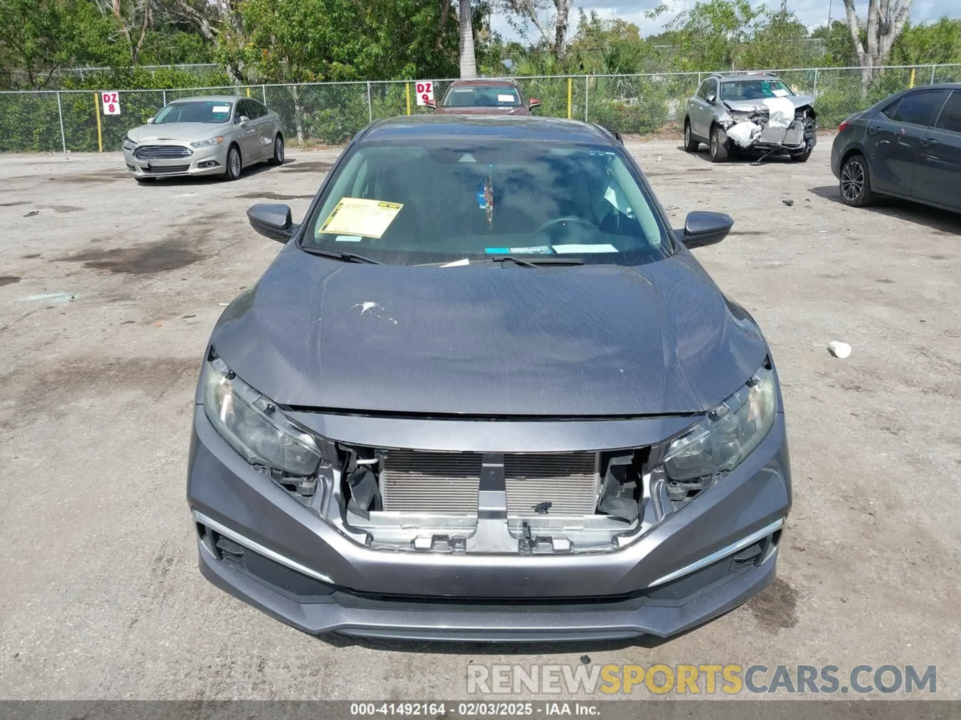 12 Photograph of a damaged car 19XFC2F61KE011222 HONDA CIVIC 2019