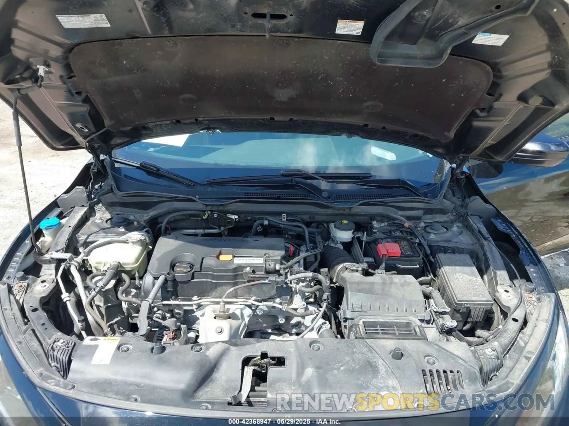 10 Photograph of a damaged car 19XFC2F61KE017134 HONDA CIVIC 2019