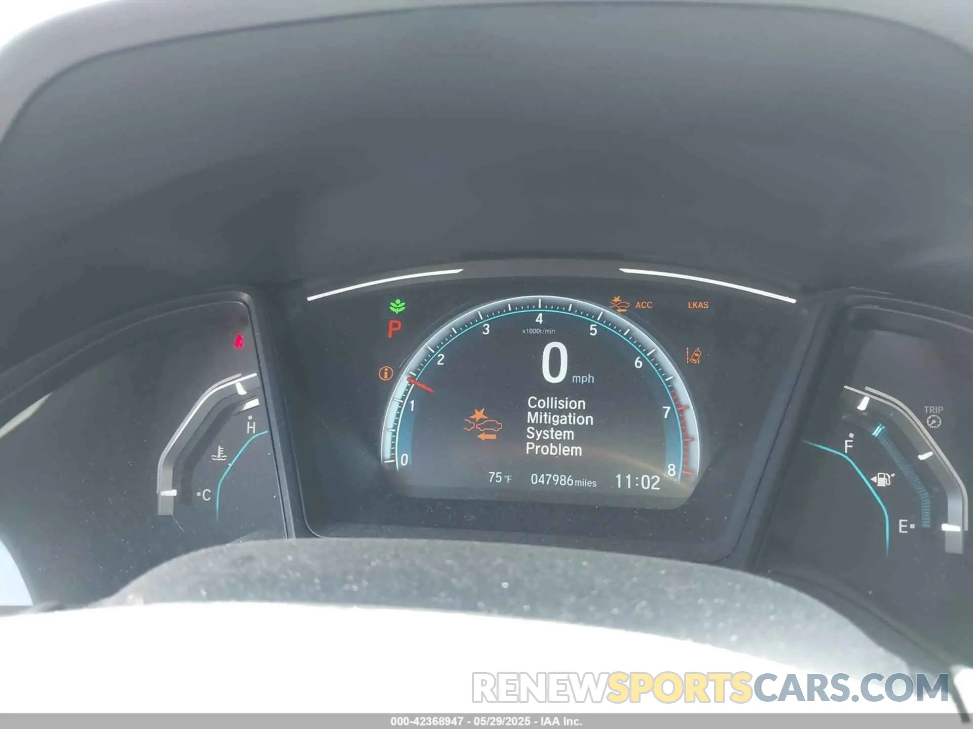 7 Photograph of a damaged car 19XFC2F61KE017134 HONDA CIVIC 2019
