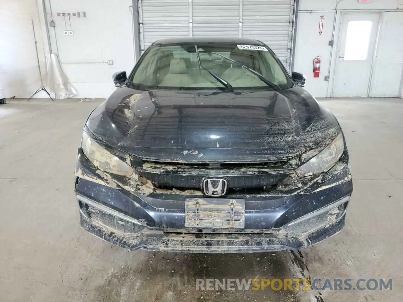 5 Photograph of a damaged car 19XFC2F61KE028845 HONDA CIVIC 2019