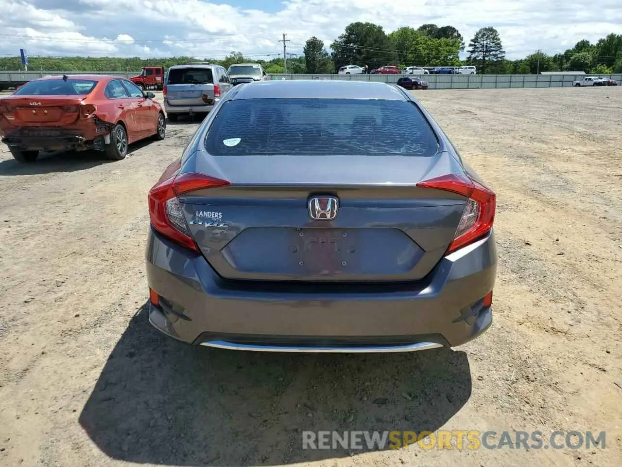 6 Photograph of a damaged car 19XFC2F61KE035200 HONDA CIVIC 2019