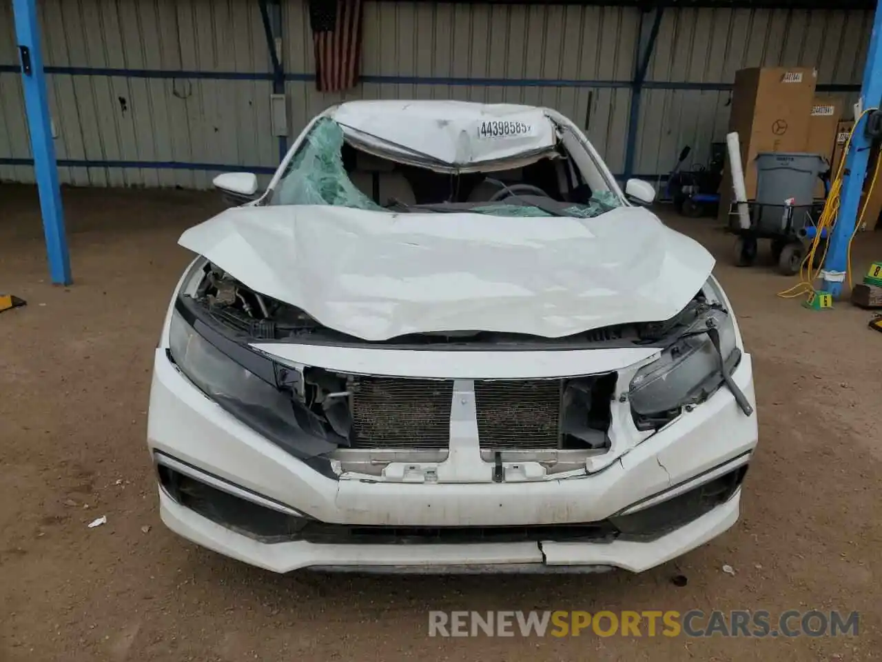 5 Photograph of a damaged car 19XFC2F61KE036007 HONDA CIVIC 2019