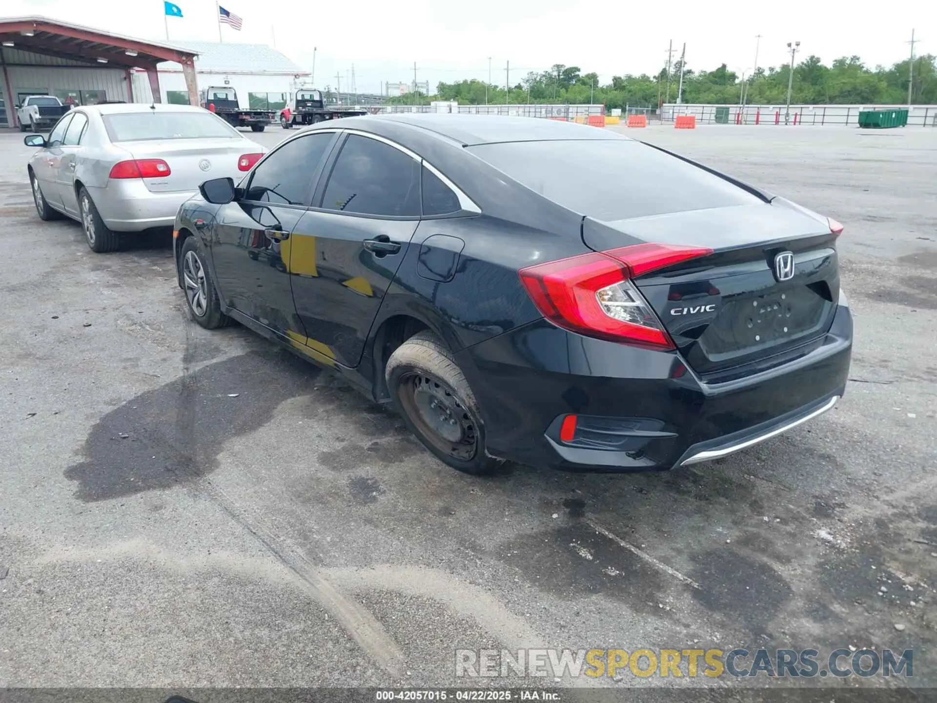 3 Photograph of a damaged car 19XFC2F61KE049212 HONDA CIVIC 2019
