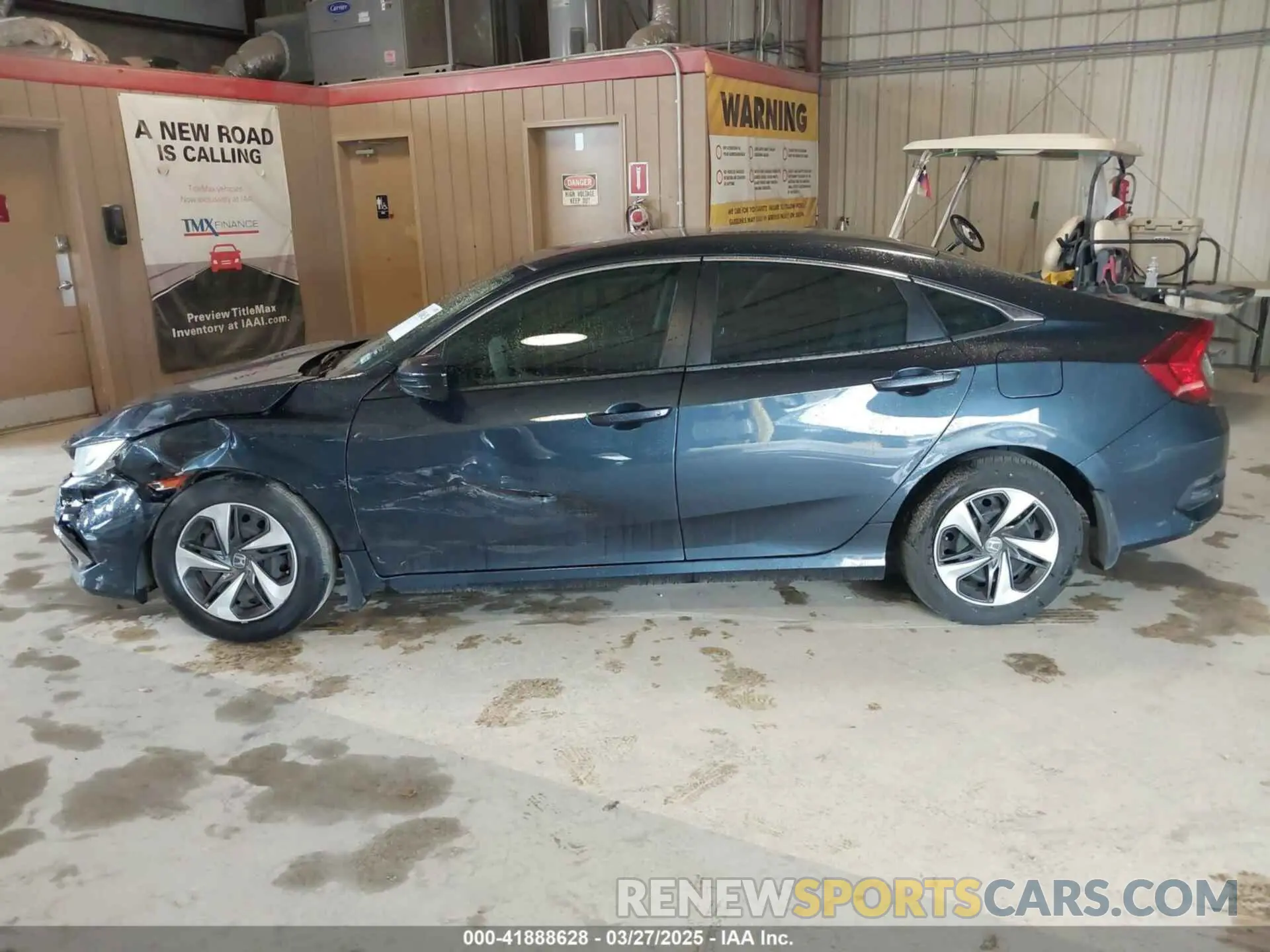 14 Photograph of a damaged car 19XFC2F61KE050358 HONDA CIVIC 2019
