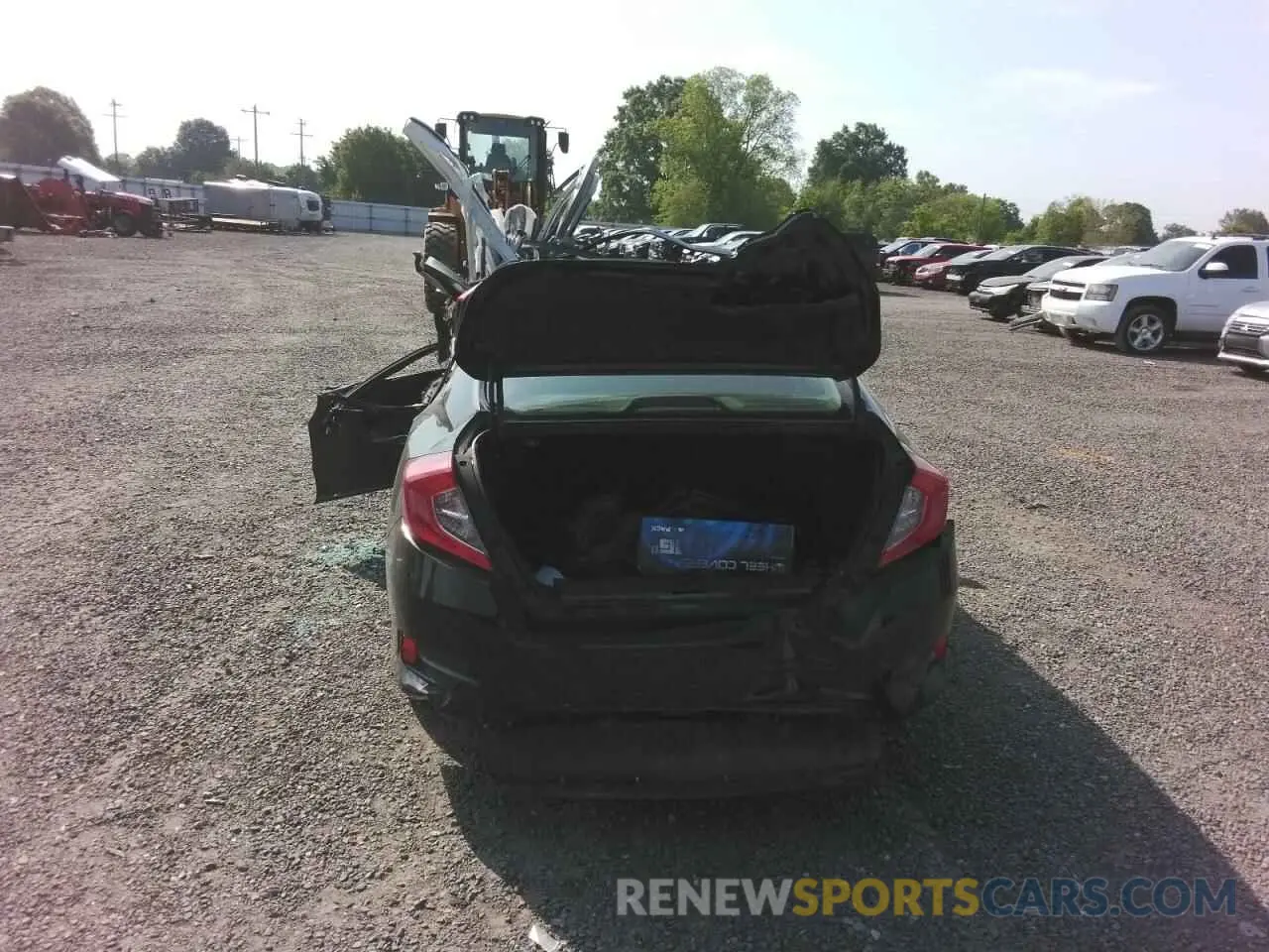 6 Photograph of a damaged car 19XFC2F61KE051445 HONDA CIVIC 2019
