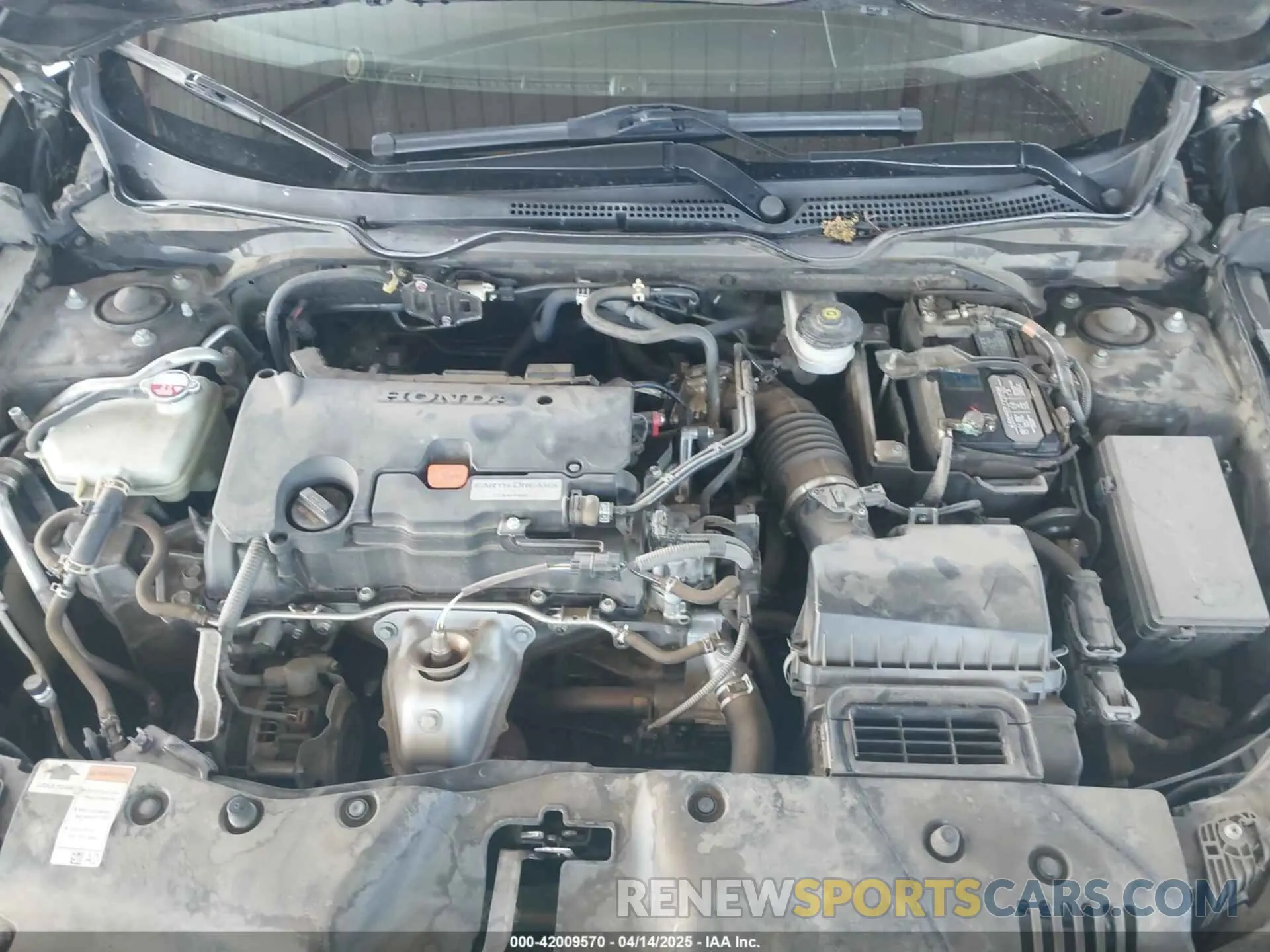 10 Photograph of a damaged car 19XFC2F61KE200629 HONDA CIVIC 2019