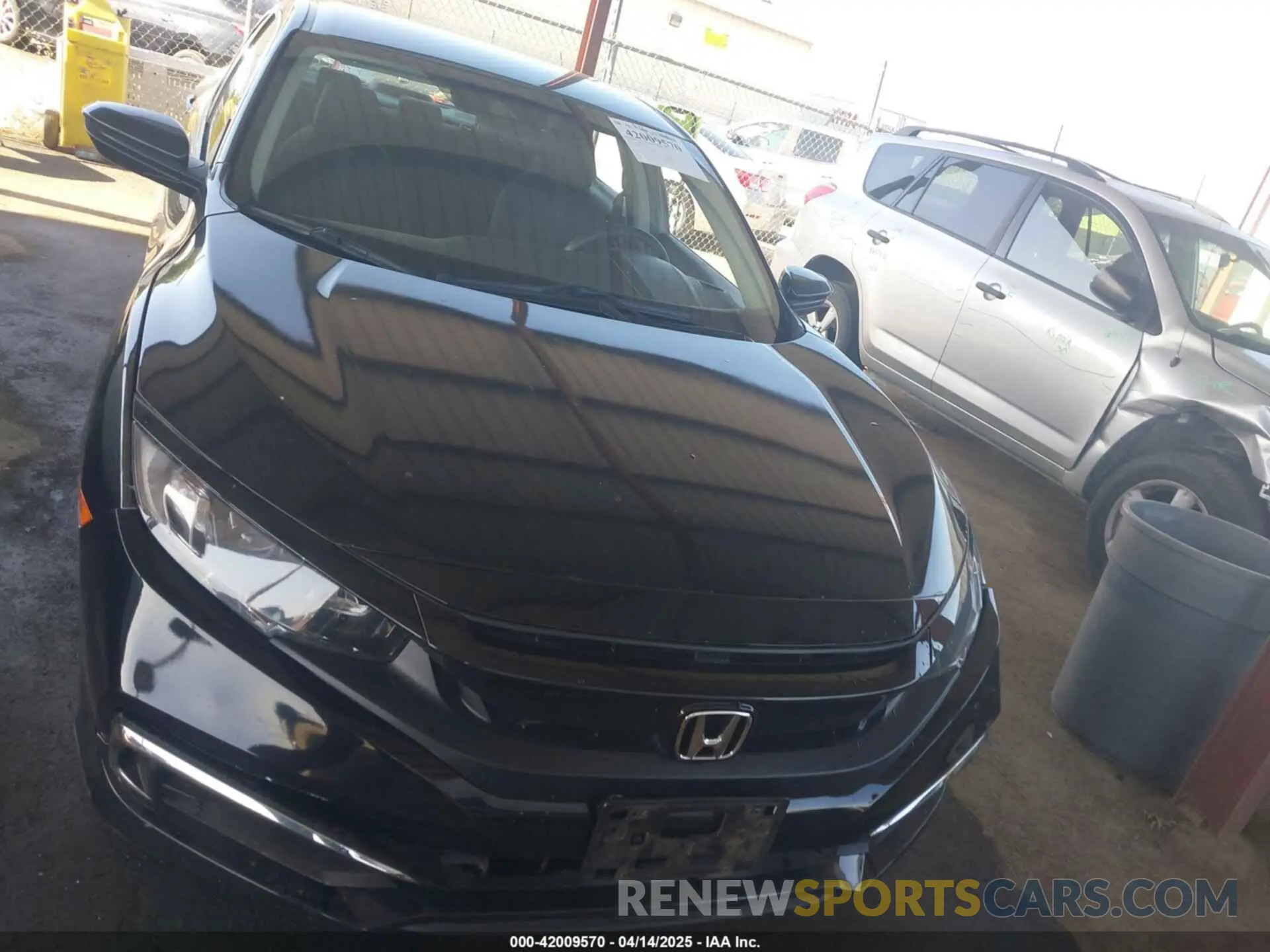 12 Photograph of a damaged car 19XFC2F61KE200629 HONDA CIVIC 2019