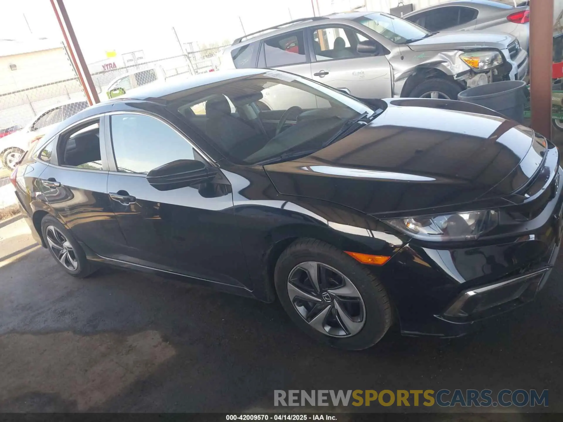 13 Photograph of a damaged car 19XFC2F61KE200629 HONDA CIVIC 2019
