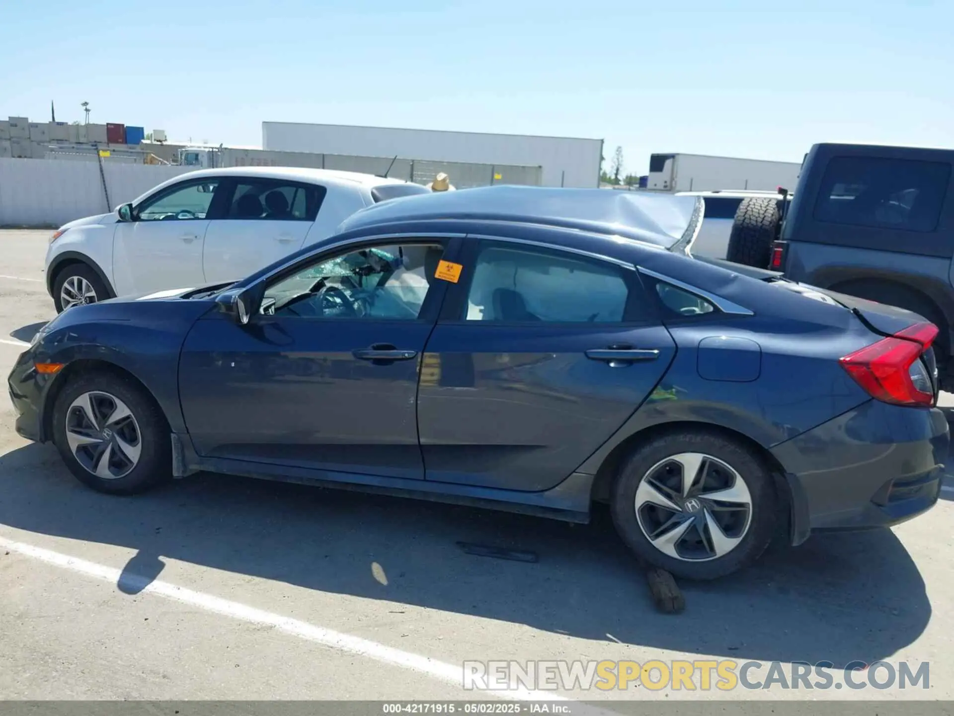 13 Photograph of a damaged car 19XFC2F61KE207080 HONDA CIVIC 2019