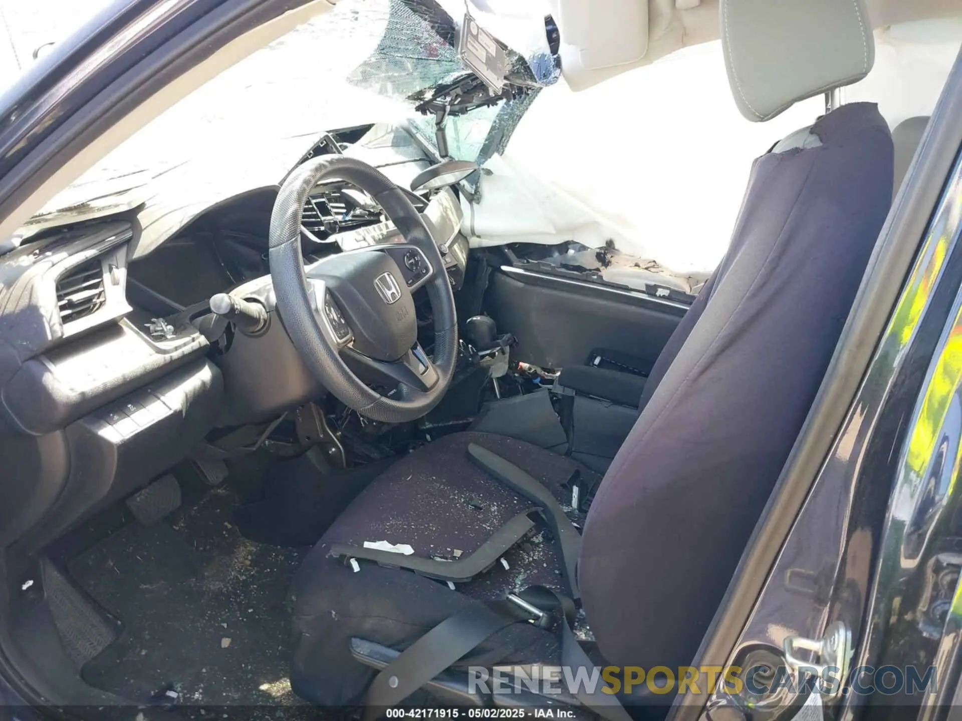 5 Photograph of a damaged car 19XFC2F61KE207080 HONDA CIVIC 2019