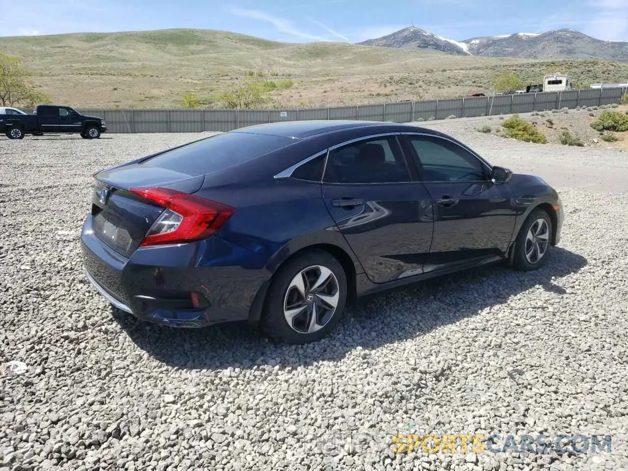 3 Photograph of a damaged car 19XFC2F62KE006384 HONDA CIVIC 2019