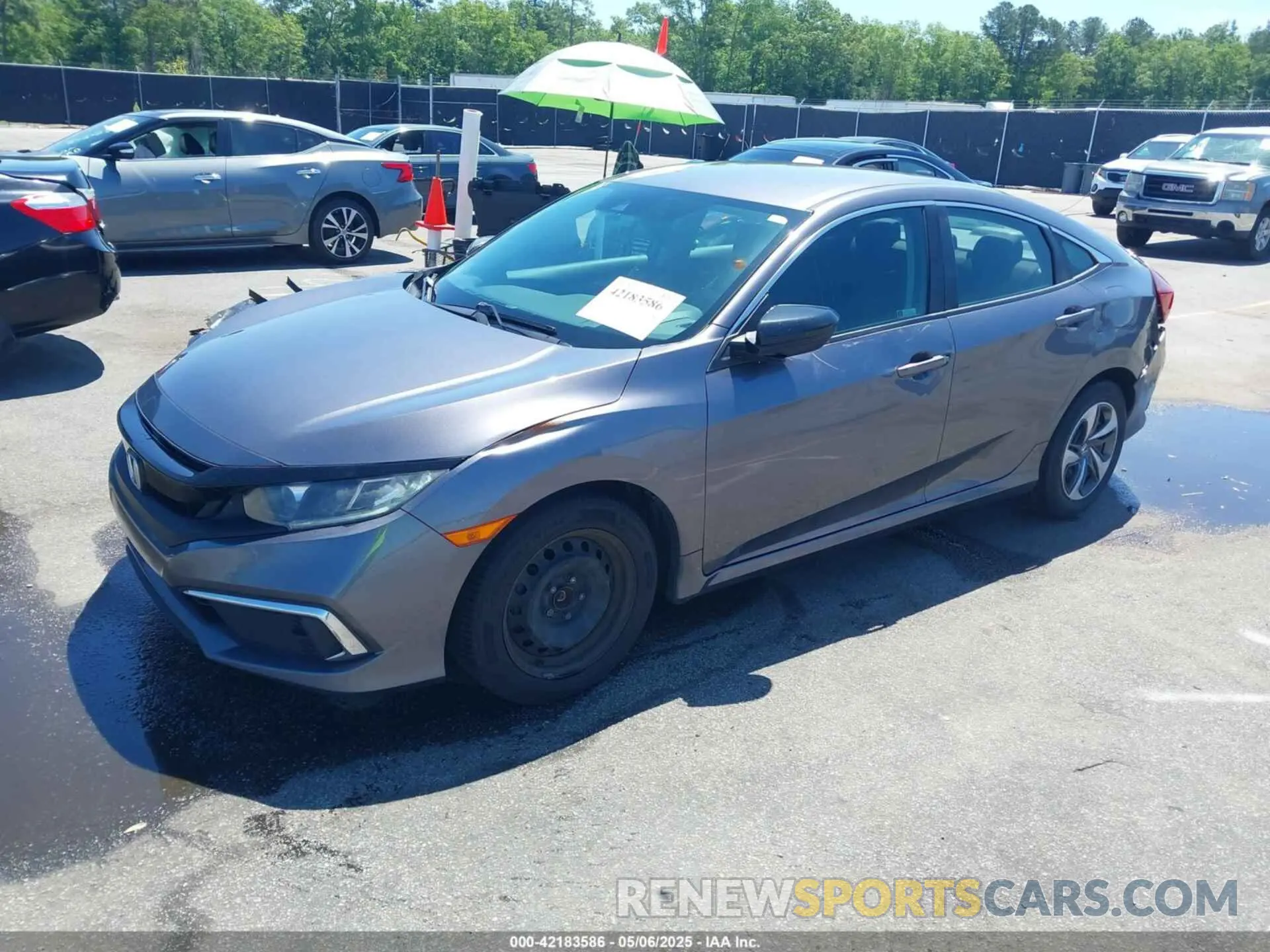 2 Photograph of a damaged car 19XFC2F62KE010340 HONDA CIVIC 2019
