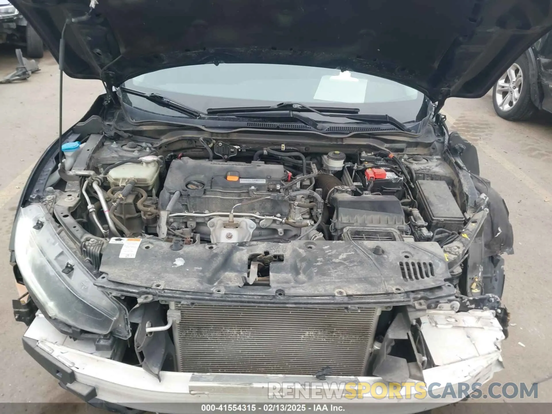 10 Photograph of a damaged car 19XFC2F62KE010550 HONDA CIVIC 2019