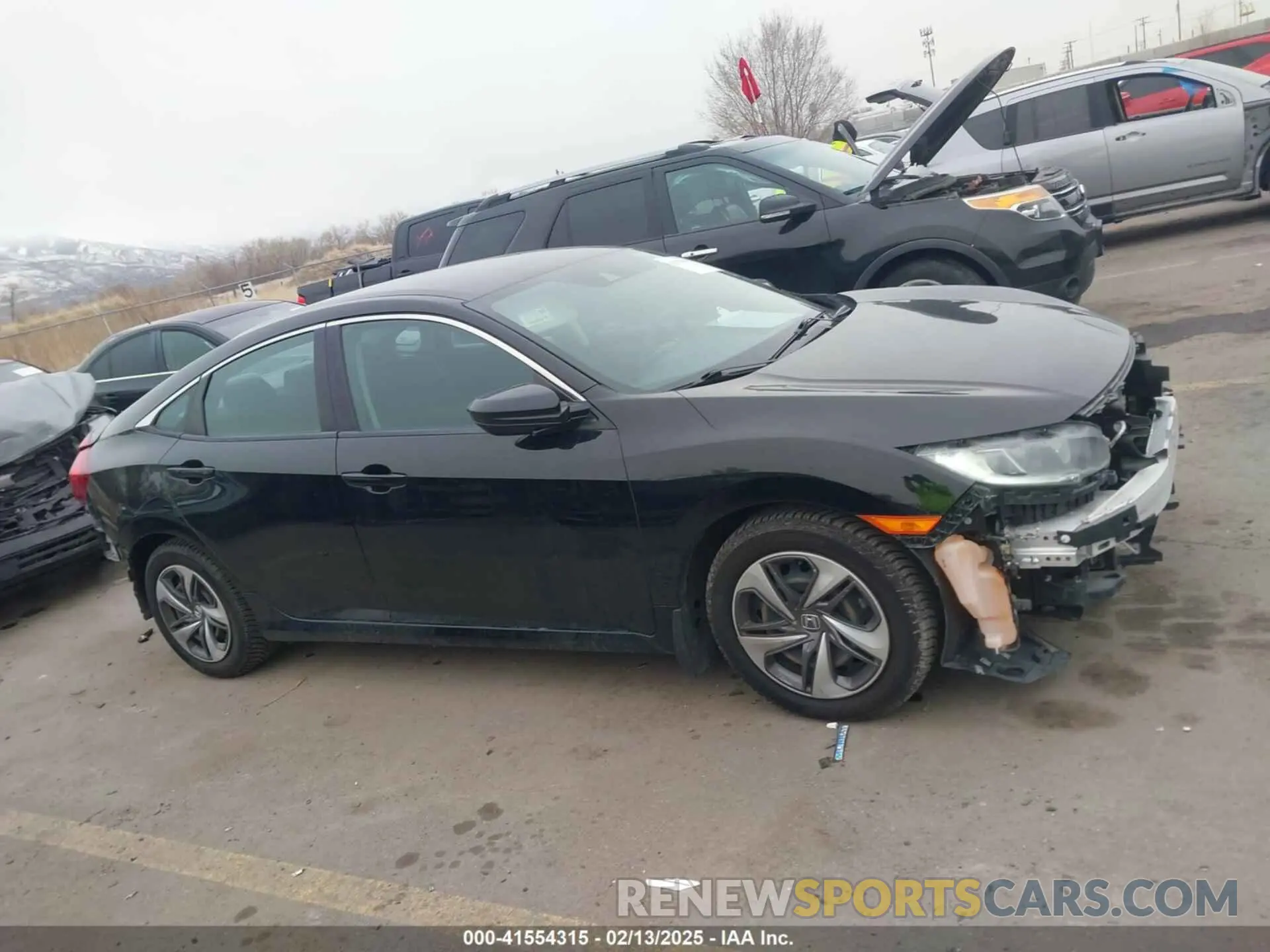 13 Photograph of a damaged car 19XFC2F62KE010550 HONDA CIVIC 2019