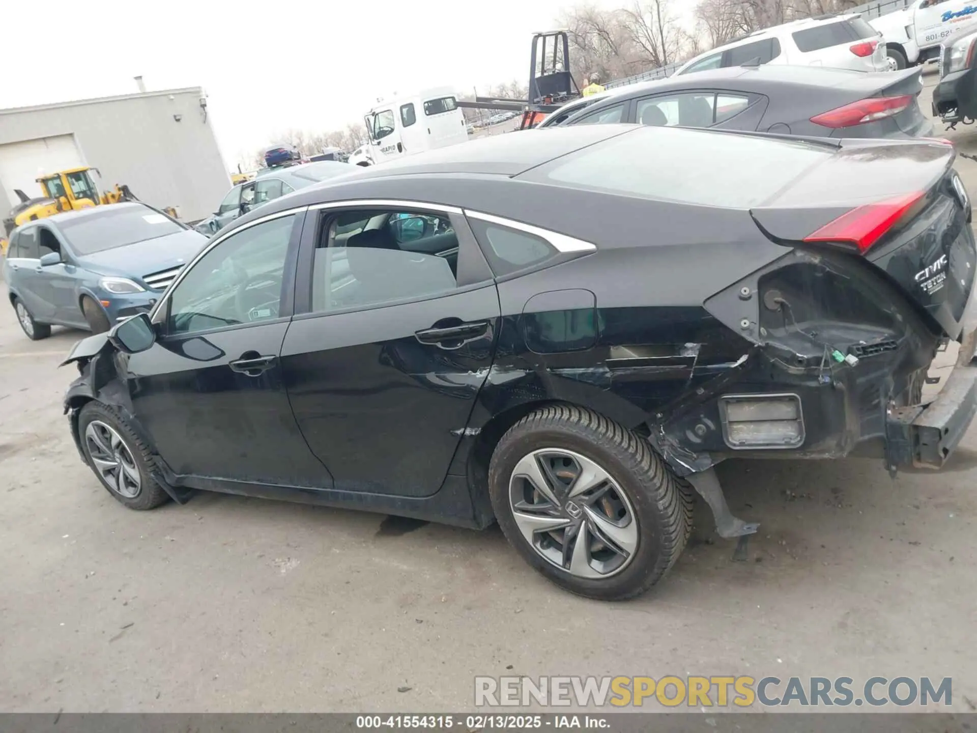 14 Photograph of a damaged car 19XFC2F62KE010550 HONDA CIVIC 2019
