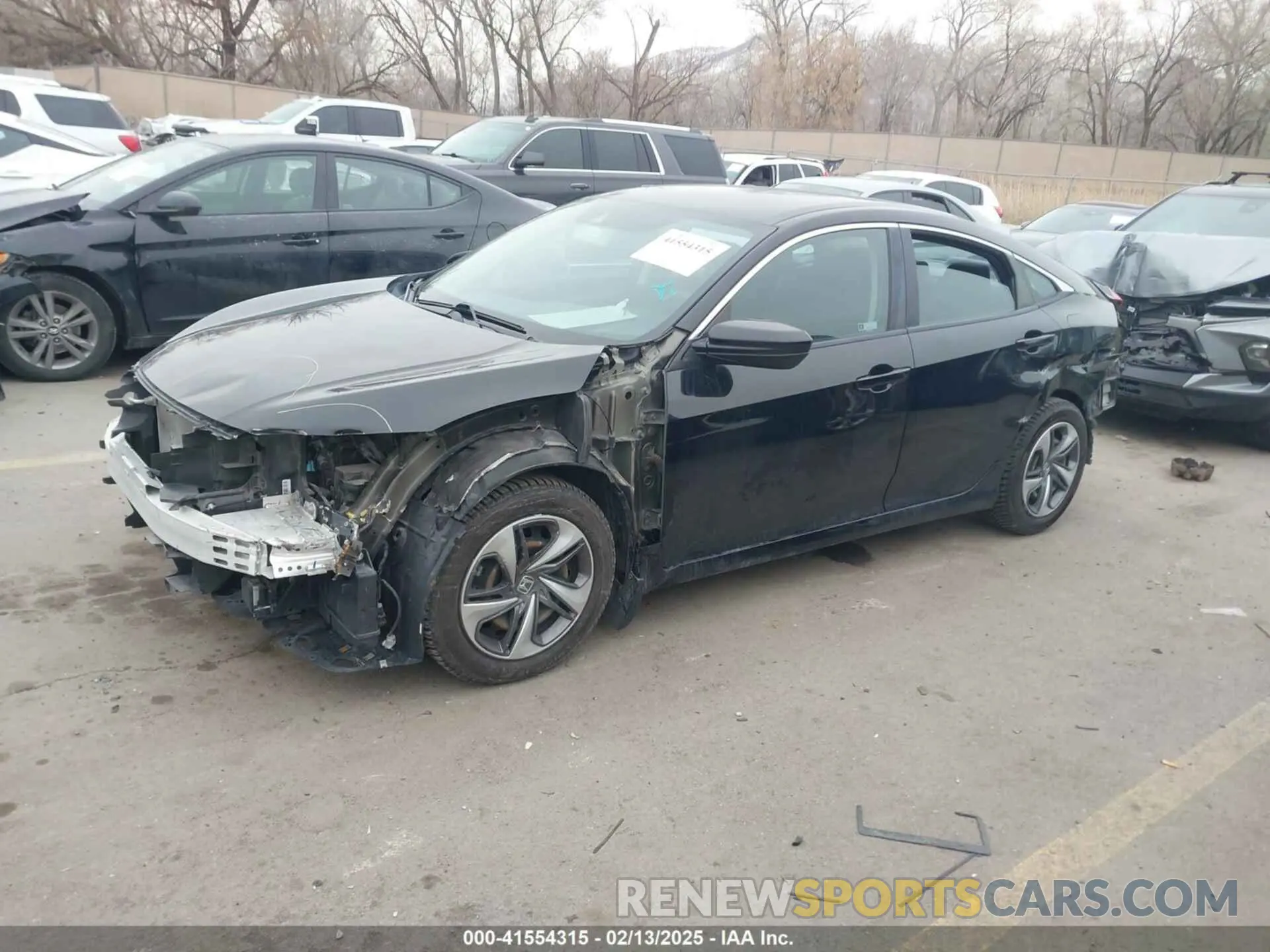 2 Photograph of a damaged car 19XFC2F62KE010550 HONDA CIVIC 2019