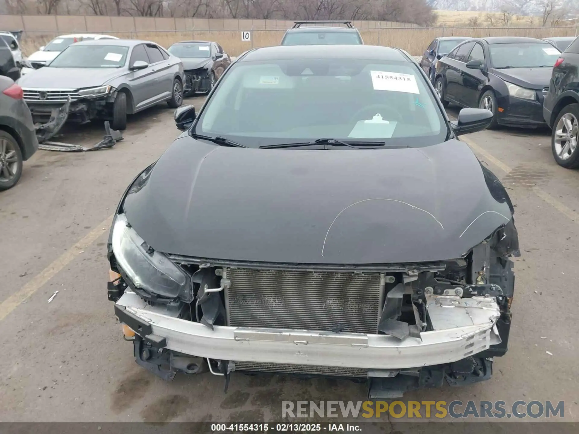 6 Photograph of a damaged car 19XFC2F62KE010550 HONDA CIVIC 2019