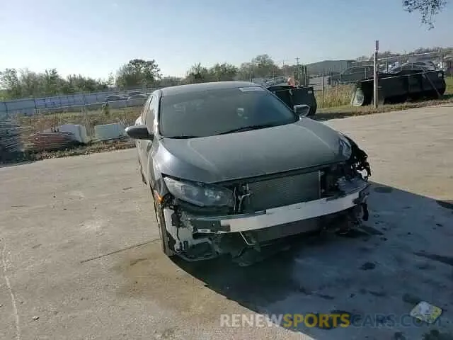 10 Photograph of a damaged car 19XFC2F62KE015070 HONDA CIVIC 2019