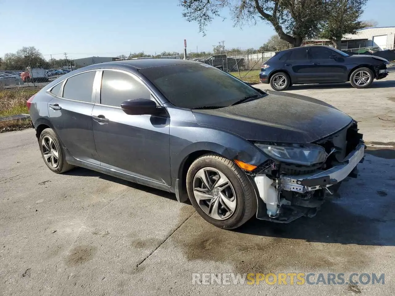 4 Photograph of a damaged car 19XFC2F62KE015070 HONDA CIVIC 2019