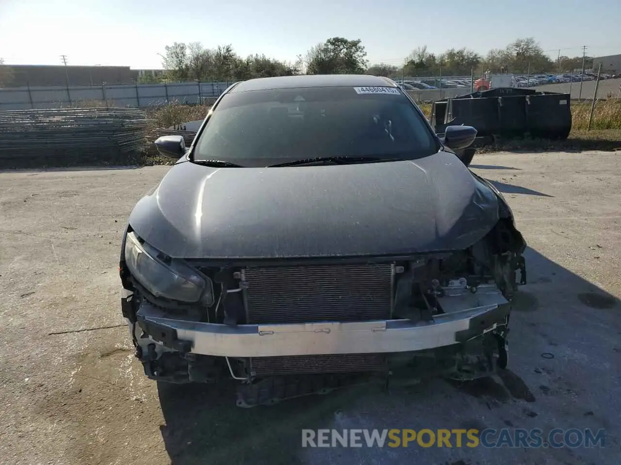 5 Photograph of a damaged car 19XFC2F62KE015070 HONDA CIVIC 2019