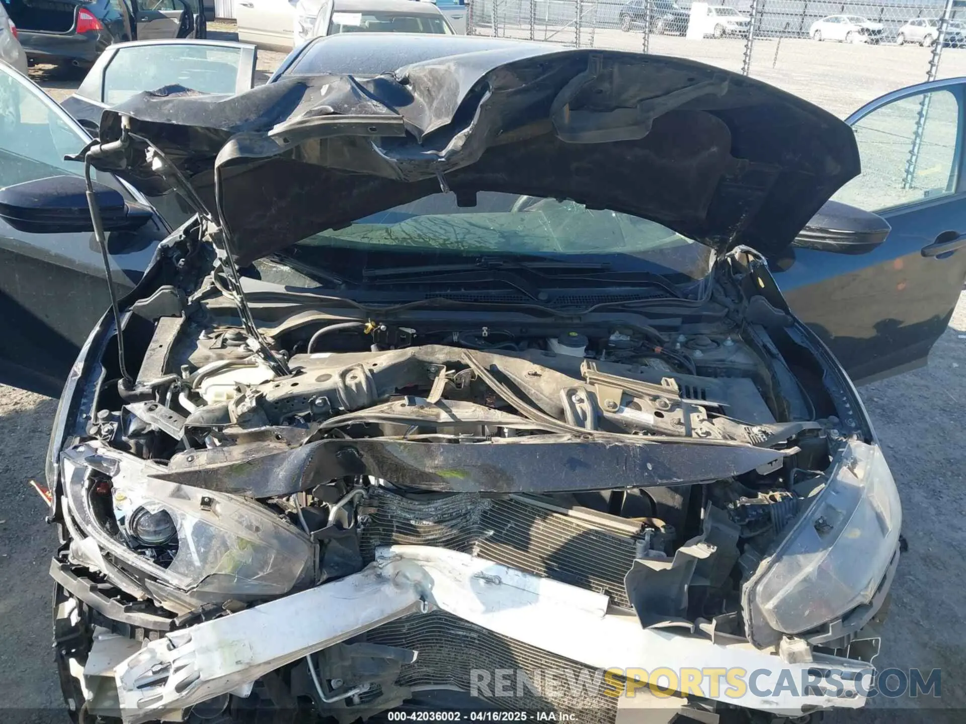 10 Photograph of a damaged car 19XFC2F62KE018924 HONDA CIVIC 2019
