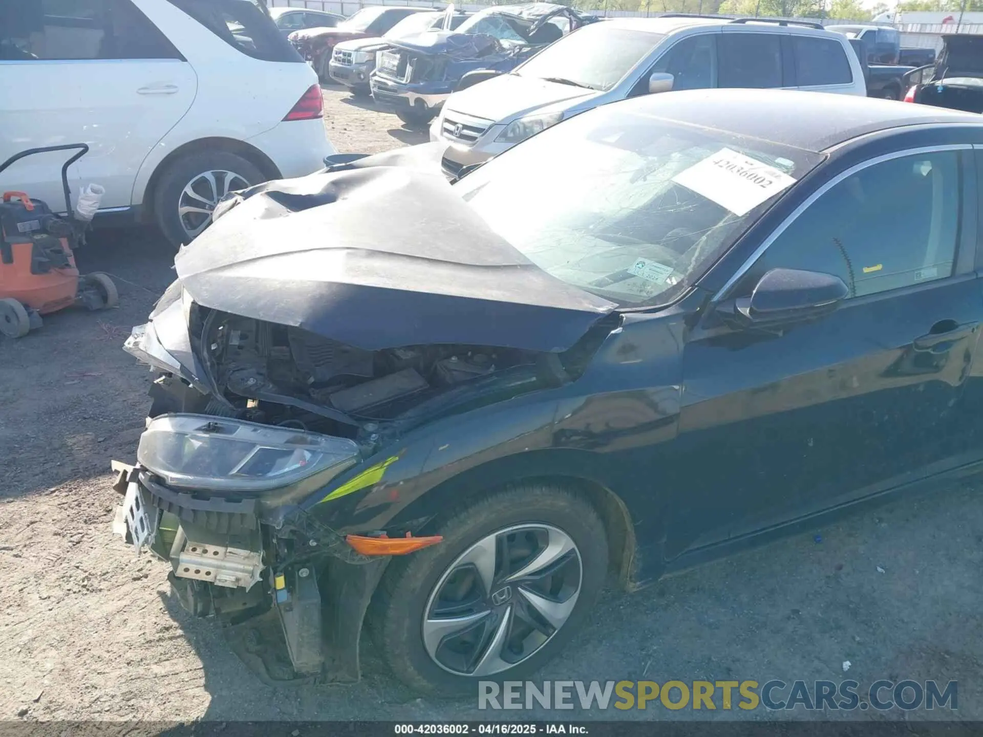 18 Photograph of a damaged car 19XFC2F62KE018924 HONDA CIVIC 2019