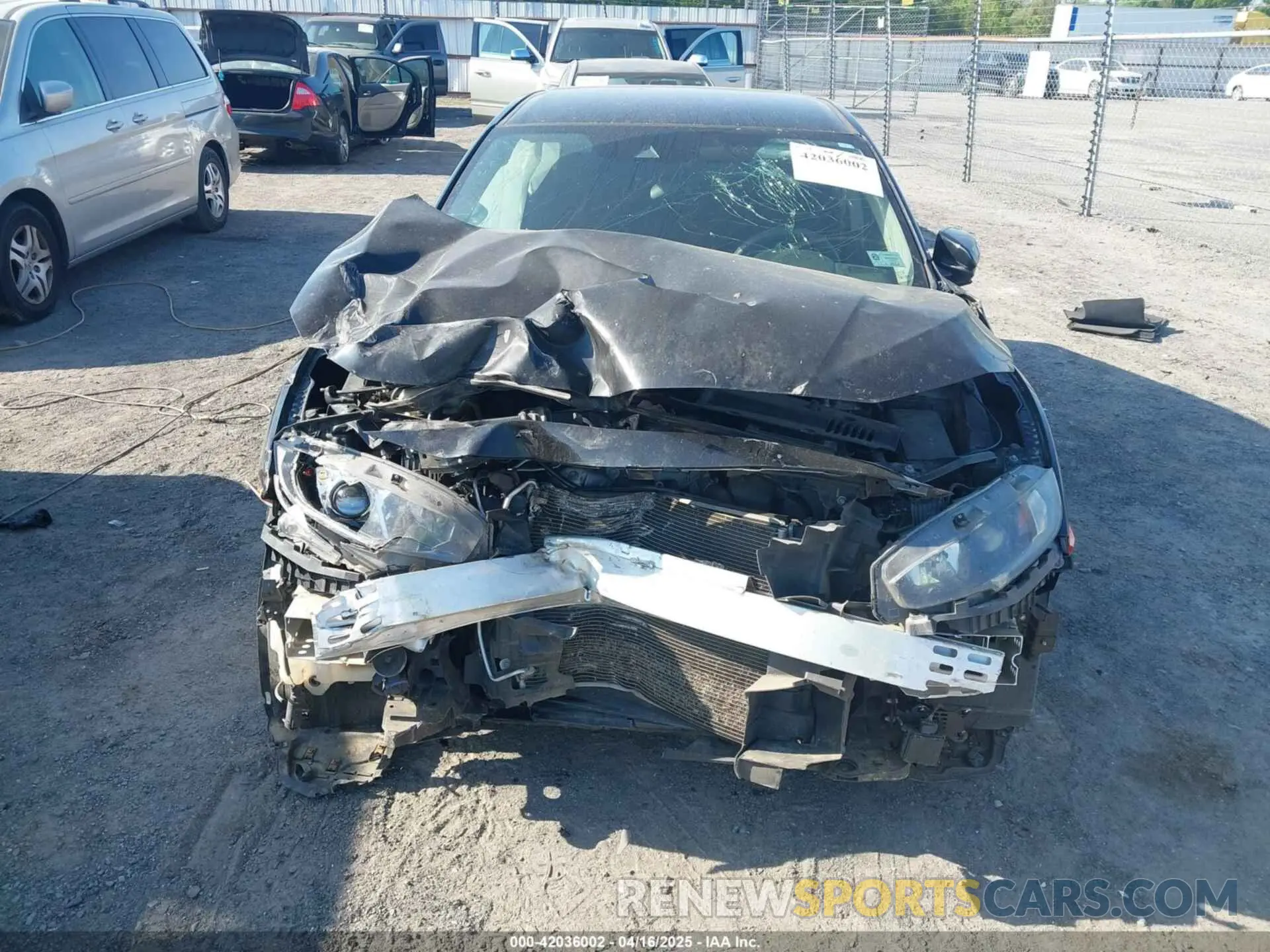6 Photograph of a damaged car 19XFC2F62KE018924 HONDA CIVIC 2019