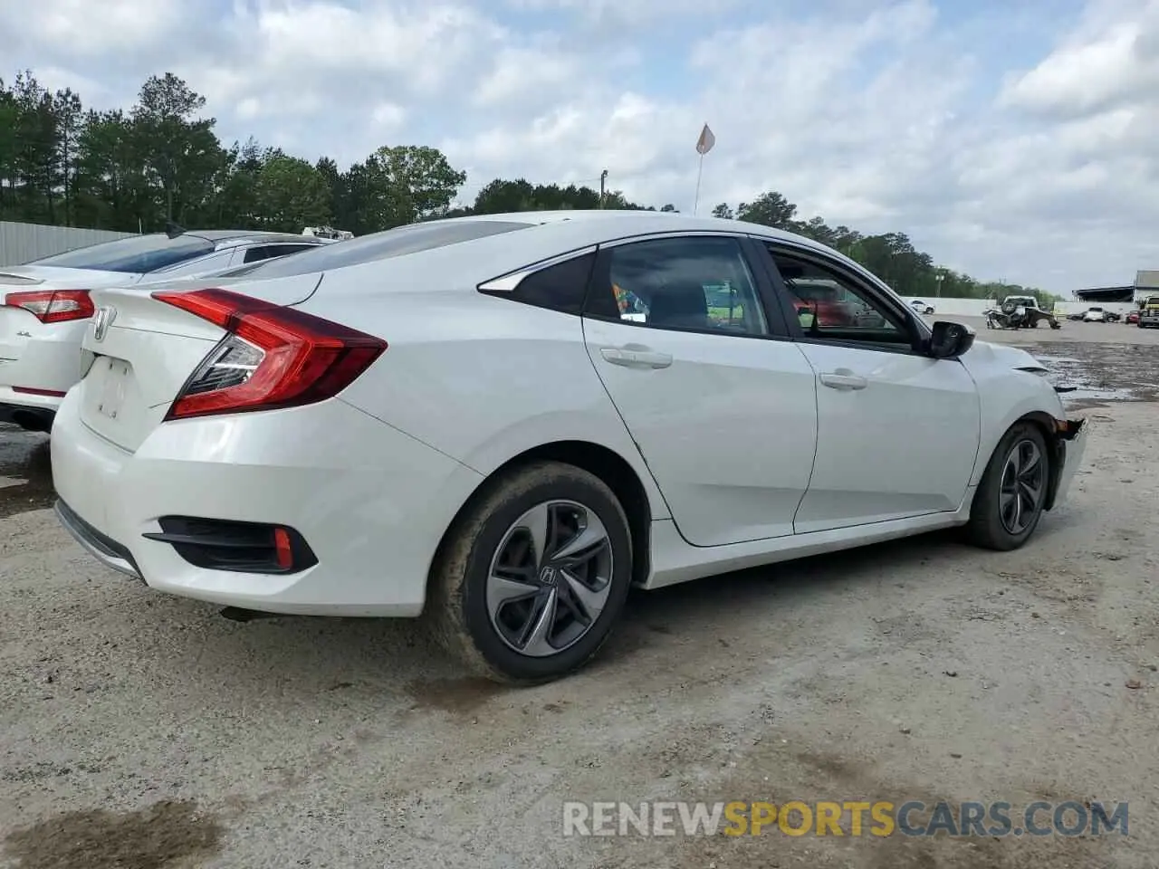 3 Photograph of a damaged car 19XFC2F62KE020866 HONDA CIVIC 2019