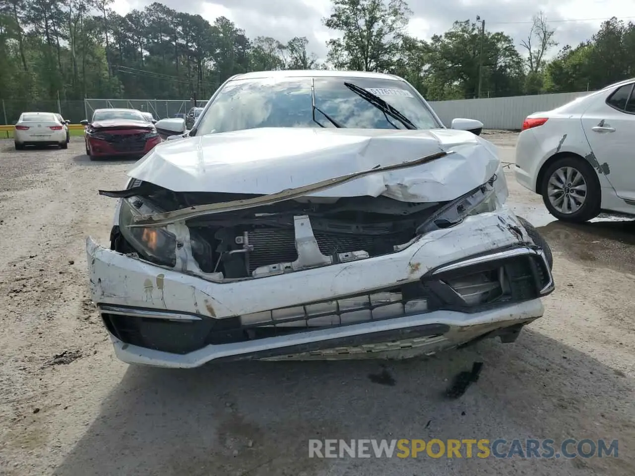5 Photograph of a damaged car 19XFC2F62KE020866 HONDA CIVIC 2019
