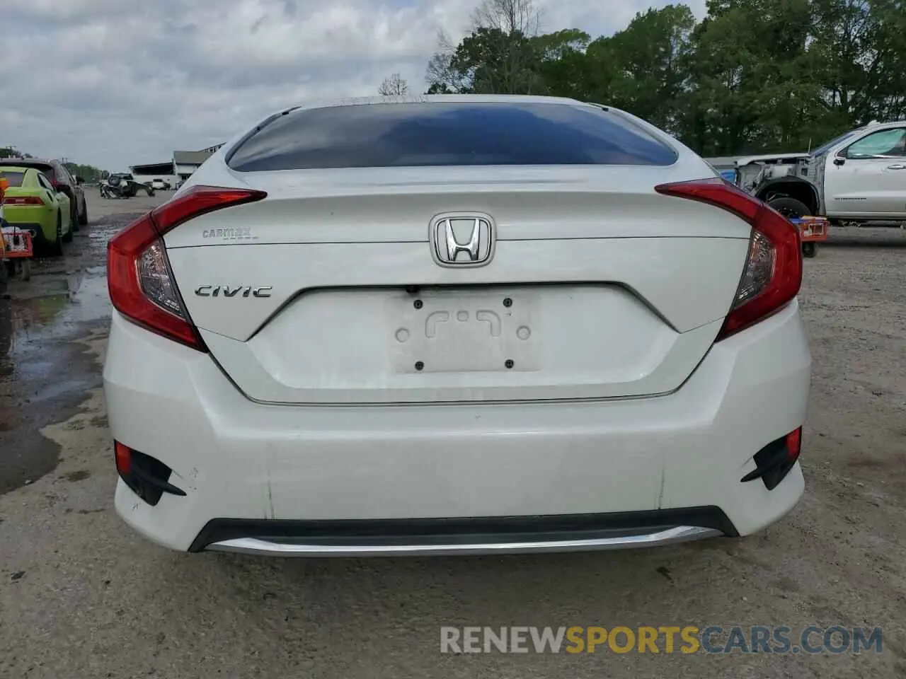 6 Photograph of a damaged car 19XFC2F62KE020866 HONDA CIVIC 2019