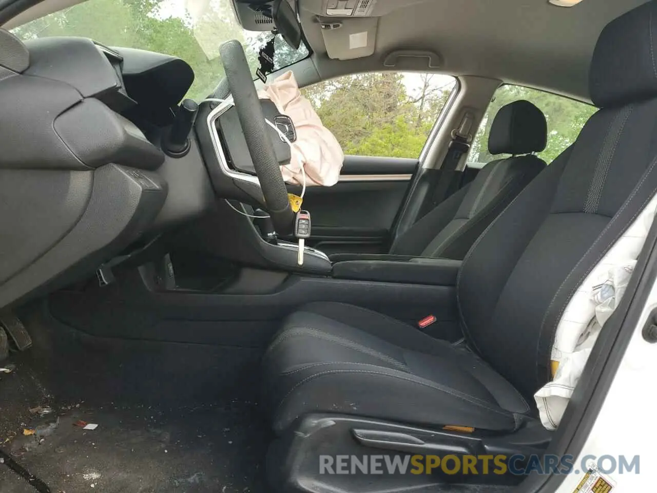 7 Photograph of a damaged car 19XFC2F62KE020866 HONDA CIVIC 2019