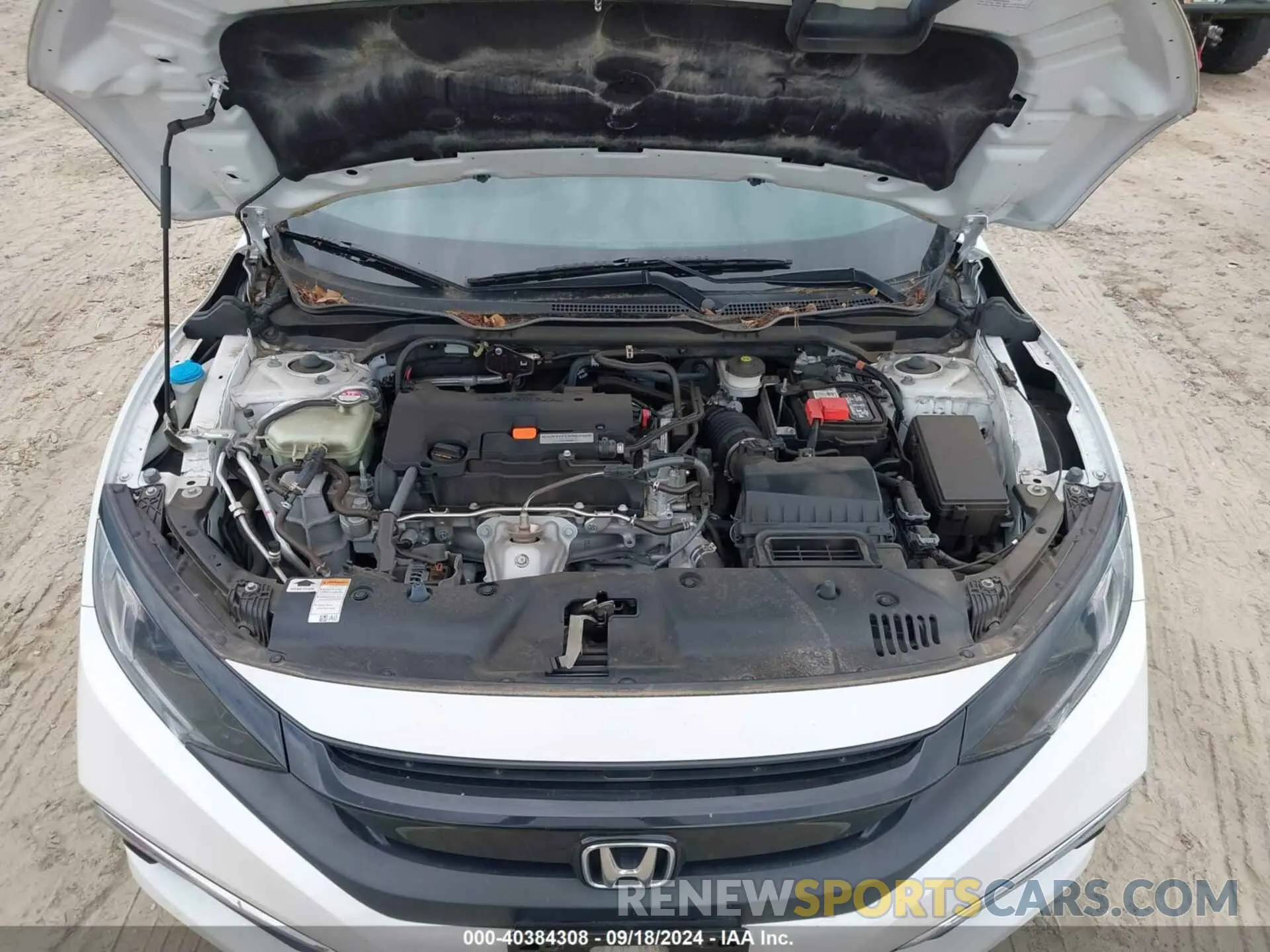 10 Photograph of a damaged car 19XFC2F62KE022570 HONDA CIVIC 2019