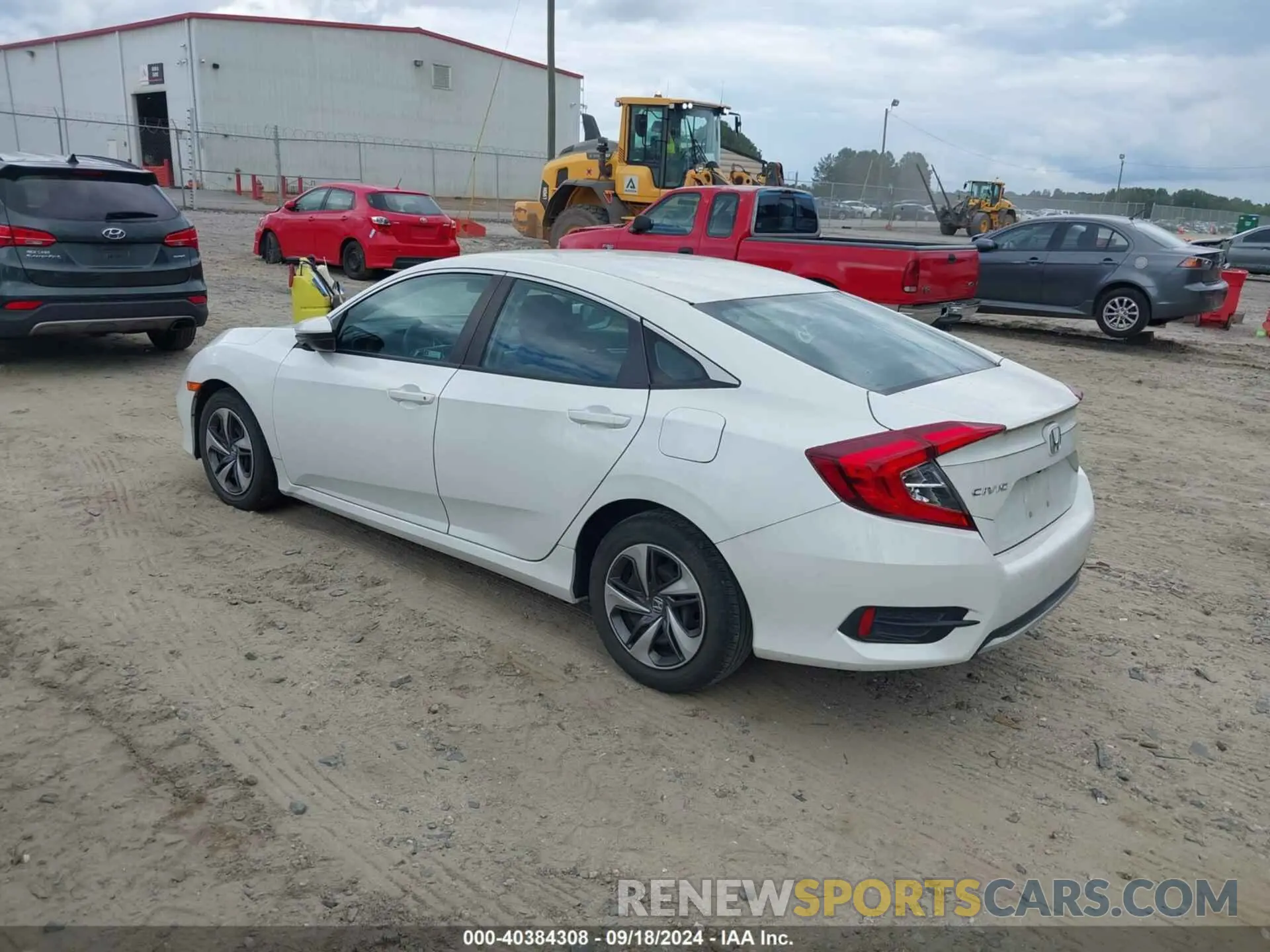 3 Photograph of a damaged car 19XFC2F62KE022570 HONDA CIVIC 2019