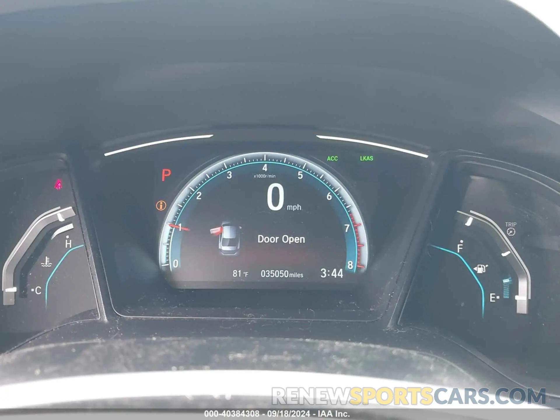7 Photograph of a damaged car 19XFC2F62KE022570 HONDA CIVIC 2019