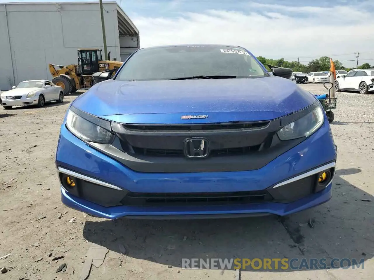 5 Photograph of a damaged car 19XFC2F62KE023492 HONDA CIVIC 2019