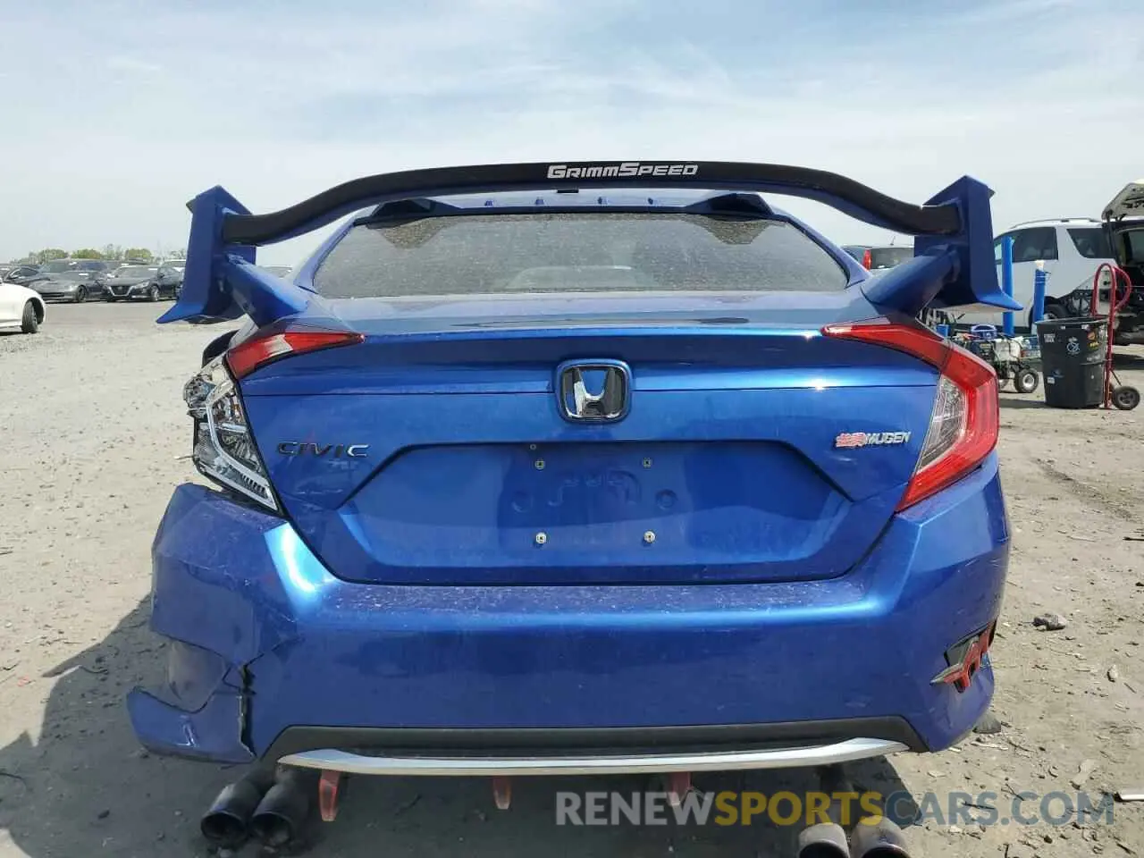 6 Photograph of a damaged car 19XFC2F62KE023492 HONDA CIVIC 2019