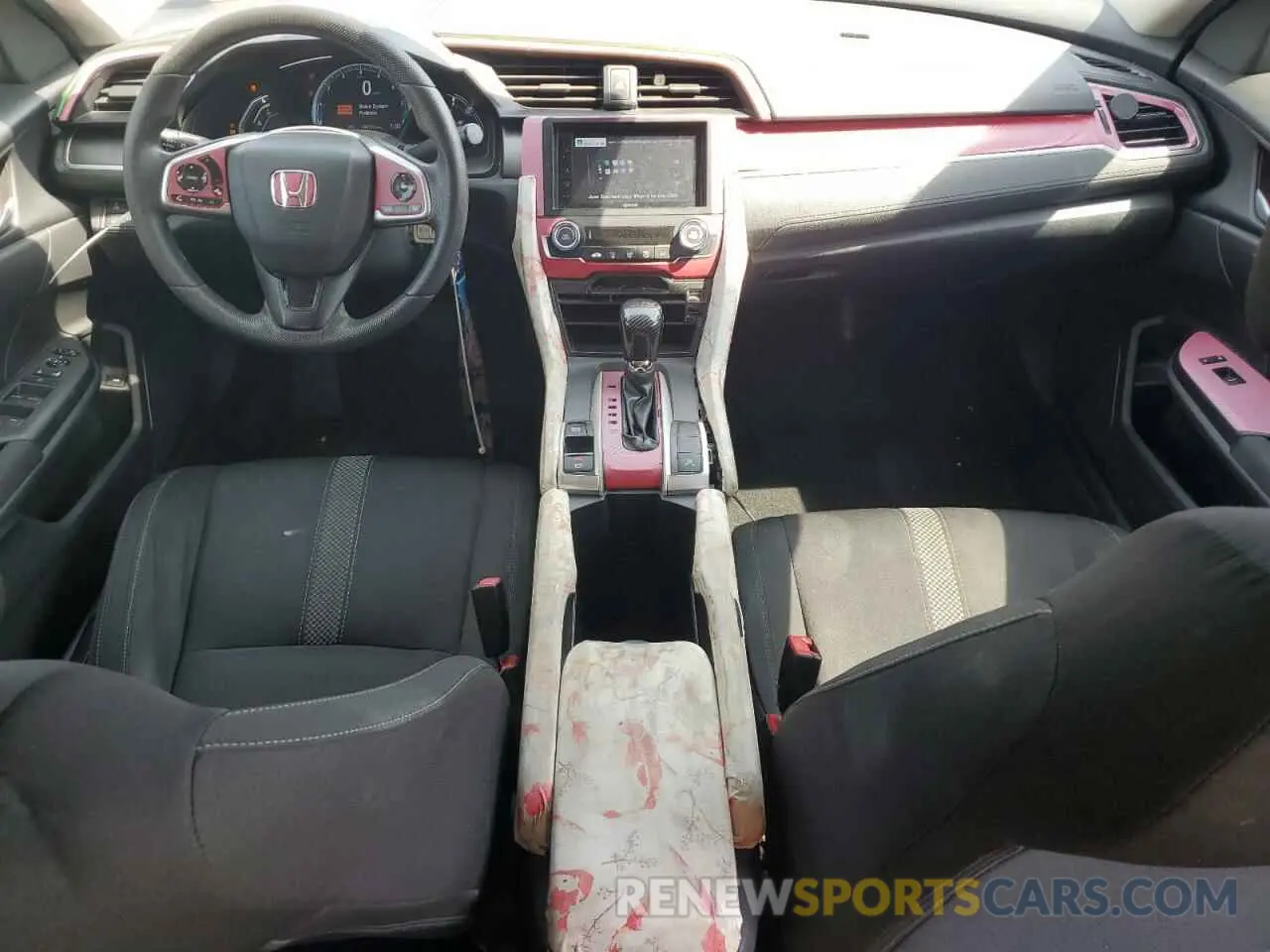 8 Photograph of a damaged car 19XFC2F62KE023492 HONDA CIVIC 2019