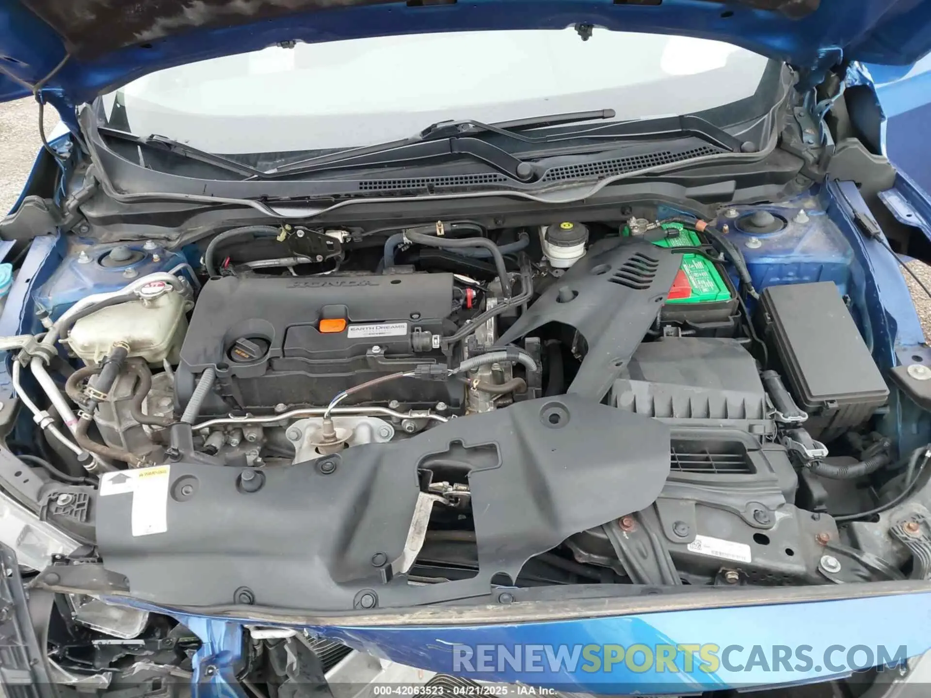 10 Photograph of a damaged car 19XFC2F62KE028935 HONDA CIVIC 2019