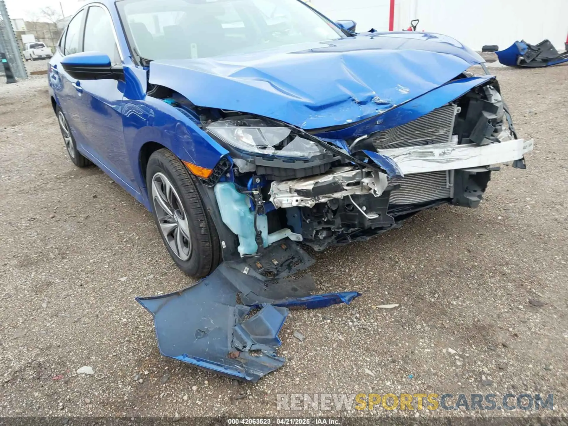 6 Photograph of a damaged car 19XFC2F62KE028935 HONDA CIVIC 2019