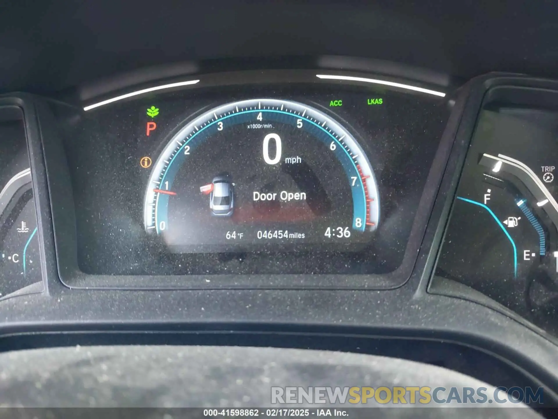 7 Photograph of a damaged car 19XFC2F62KE035111 HONDA CIVIC 2019