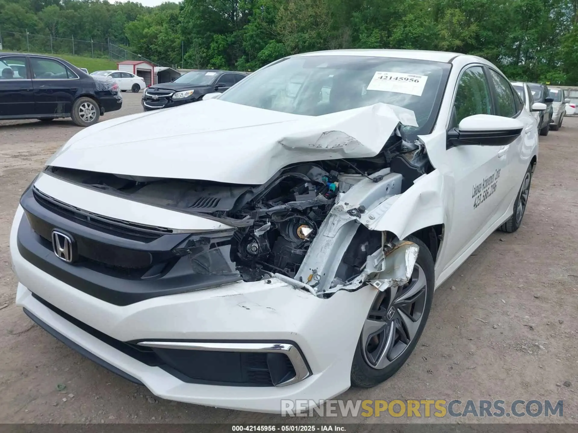 6 Photograph of a damaged car 19XFC2F62KE035822 HONDA CIVIC 2019