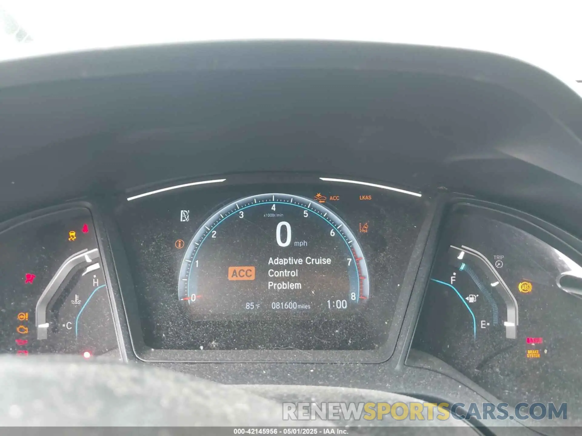 7 Photograph of a damaged car 19XFC2F62KE035822 HONDA CIVIC 2019
