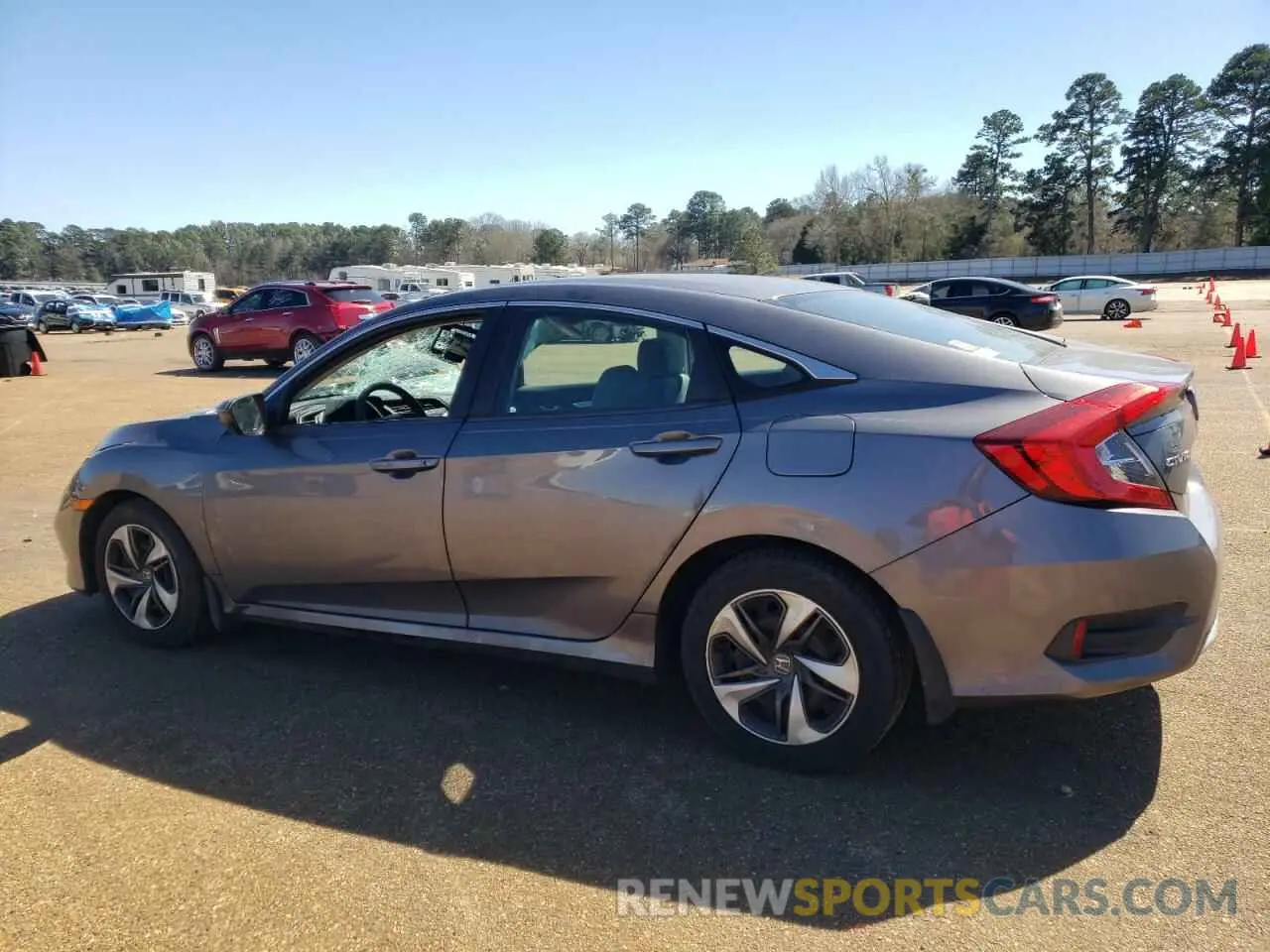 2 Photograph of a damaged car 19XFC2F62KE036453 HONDA CIVIC 2019
