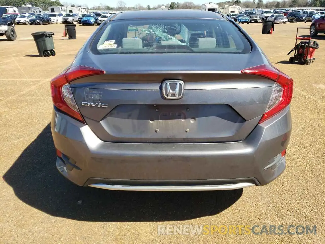 6 Photograph of a damaged car 19XFC2F62KE036453 HONDA CIVIC 2019