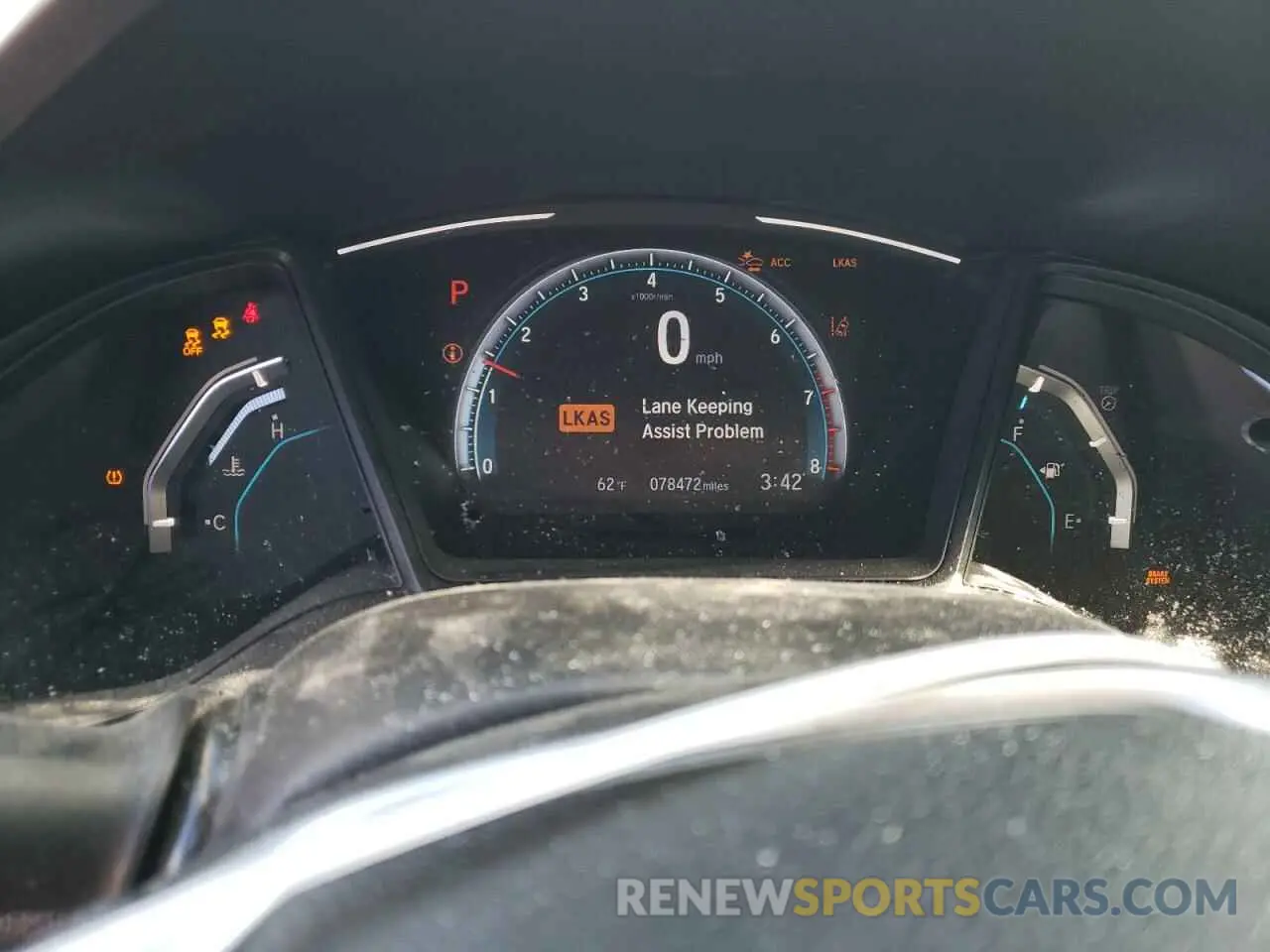 9 Photograph of a damaged car 19XFC2F62KE036453 HONDA CIVIC 2019