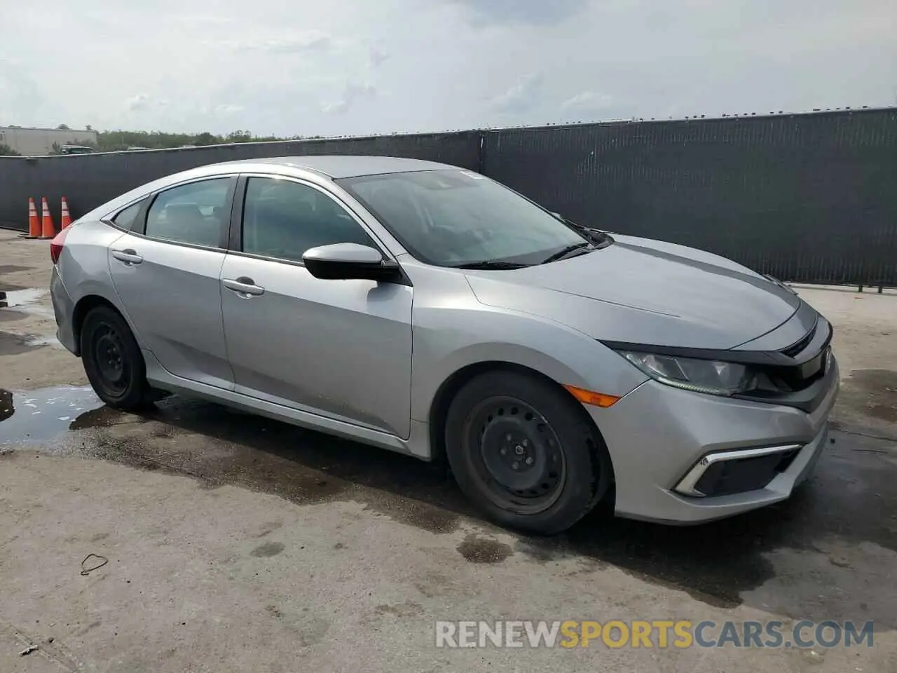 4 Photograph of a damaged car 19XFC2F62KE042446 HONDA CIVIC 2019