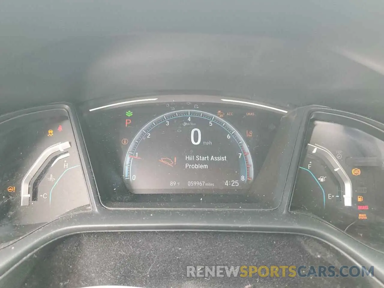9 Photograph of a damaged car 19XFC2F62KE042446 HONDA CIVIC 2019